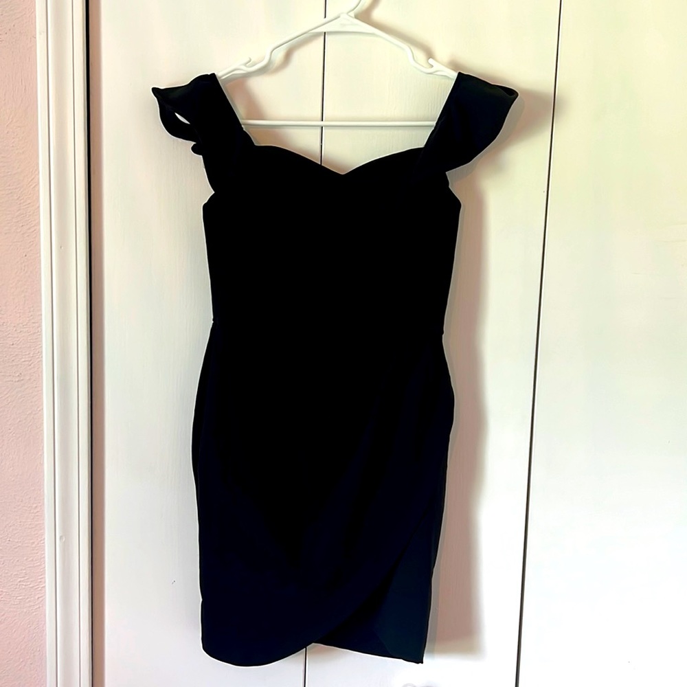 Midnight Doll sleek black dress